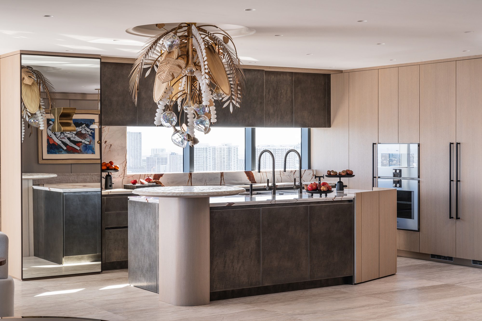 ITALKRAFT BATH LUXURY KITCHEN WOOD CLOSET